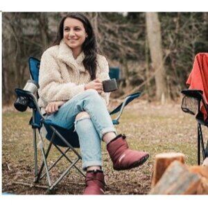 Baffin Women's Pink CUSH BOOTY Hybrid Insulated Slipper All seasons! Size XL